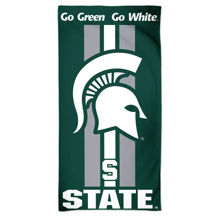 Michigan State Spartans Beach Towel
