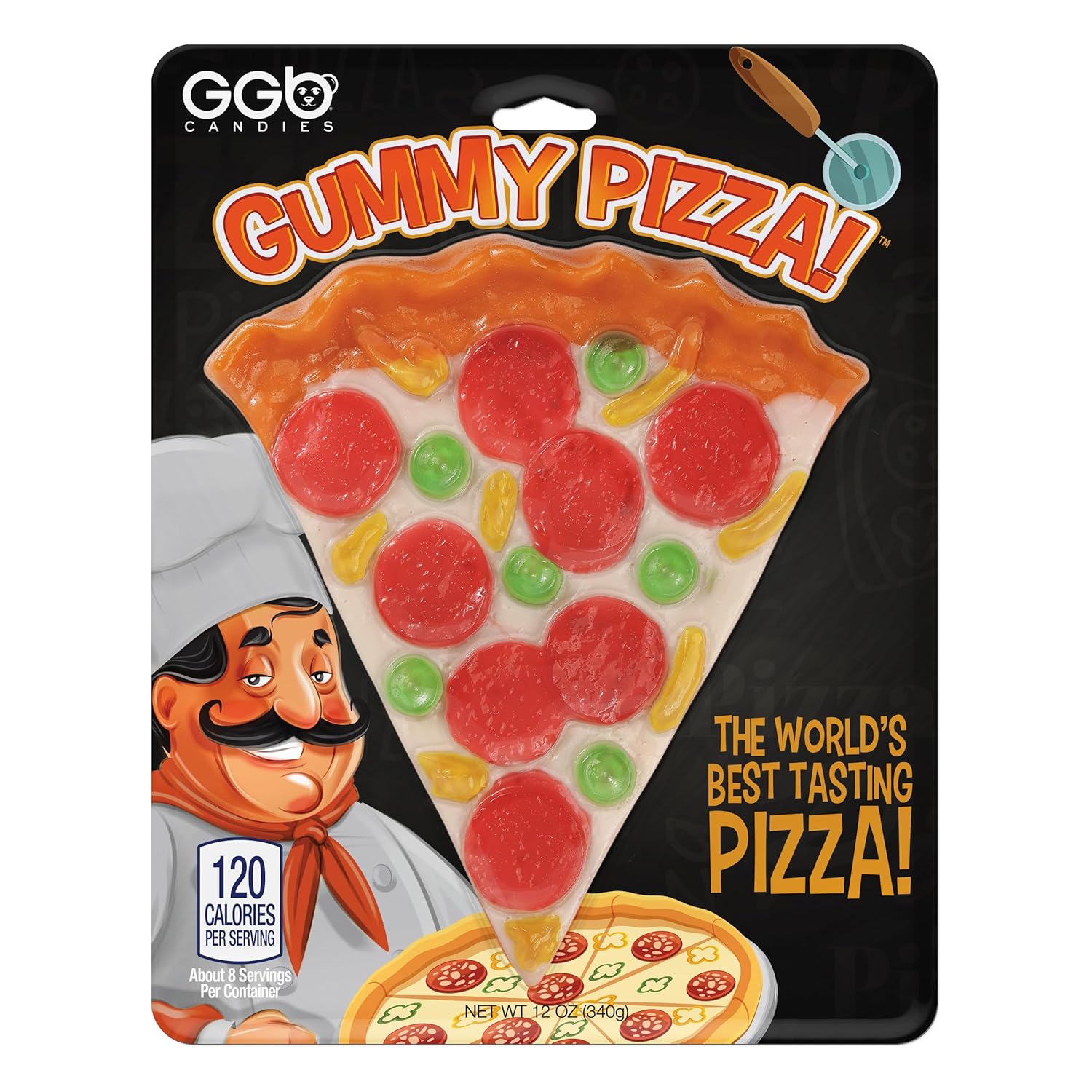 Giant Gummy Pizza Slice 12oz 8 1/2 "