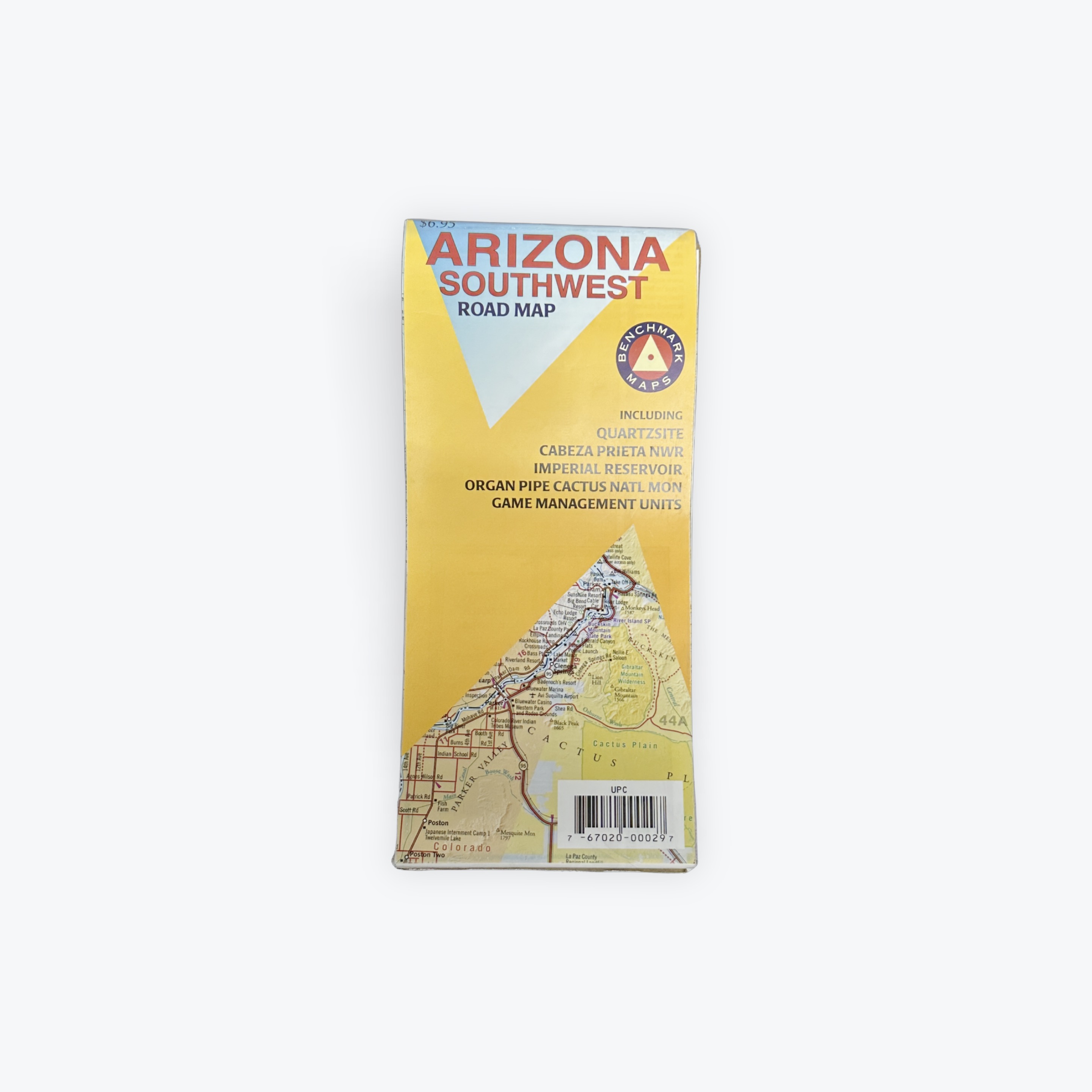 Arizona Southwest Road Map