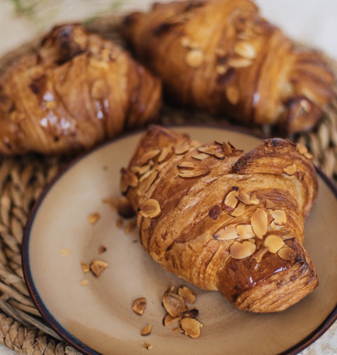 Almond croissant
