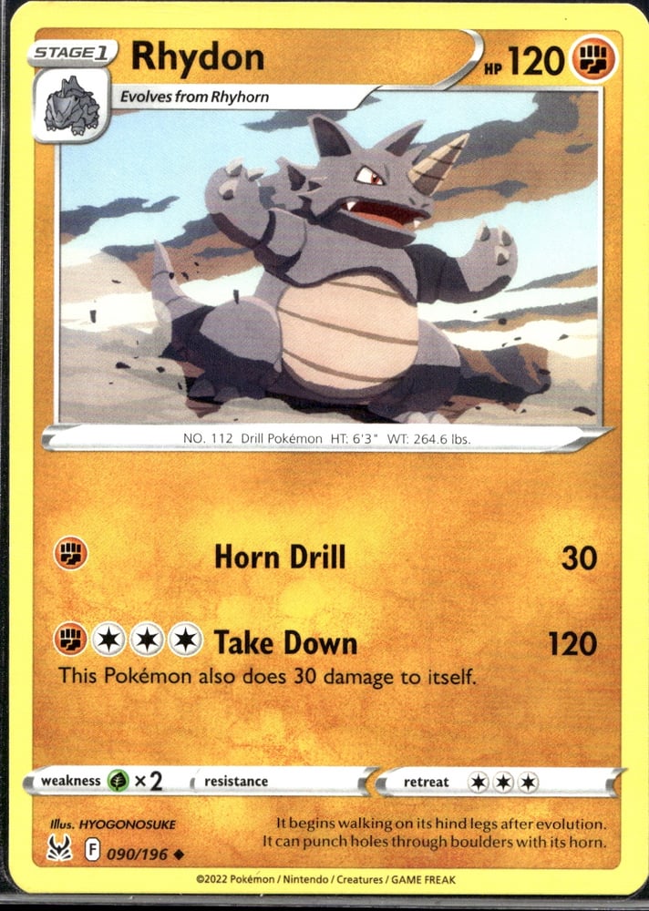 Rhydon - SWSH11 90/196