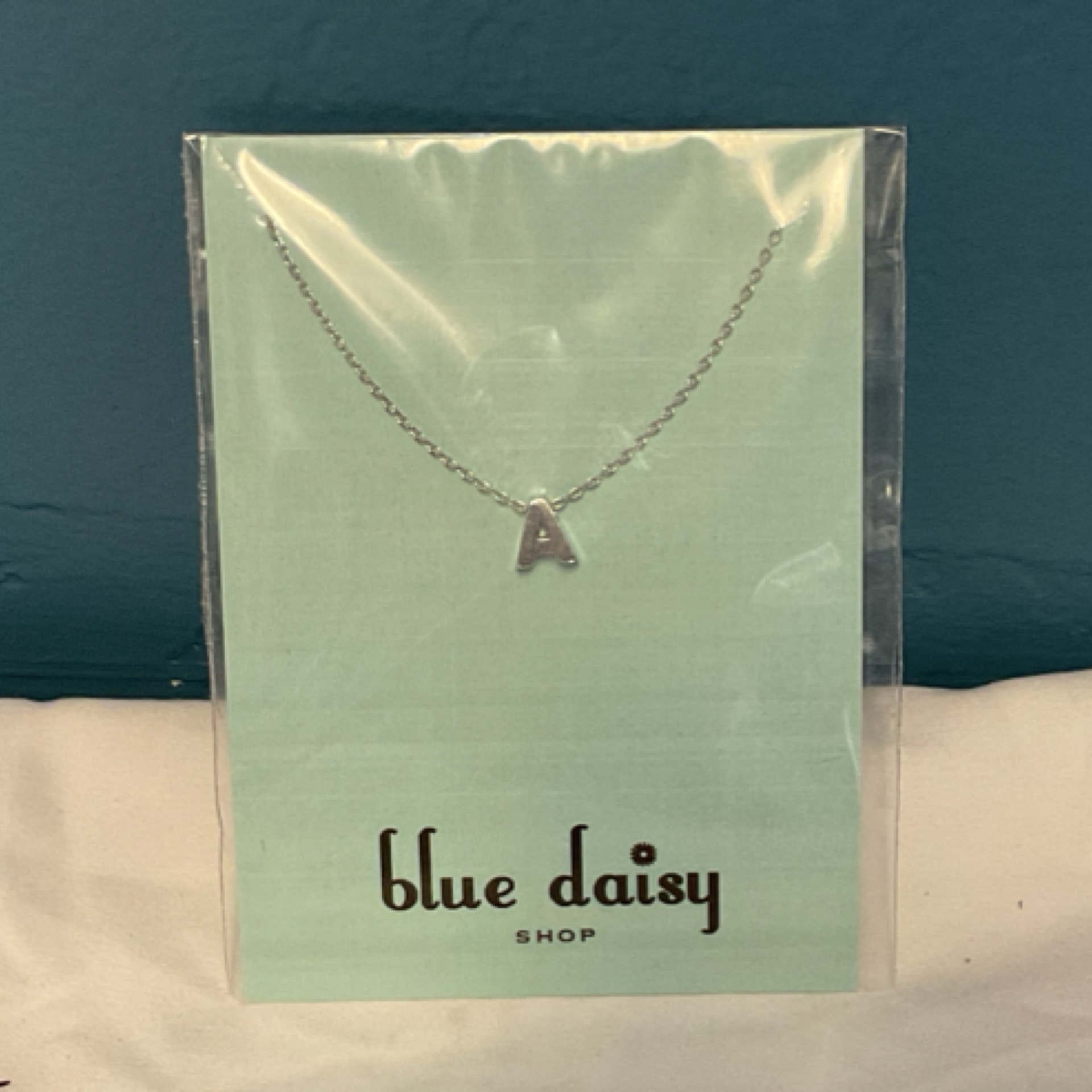 “A” Initial Necklace