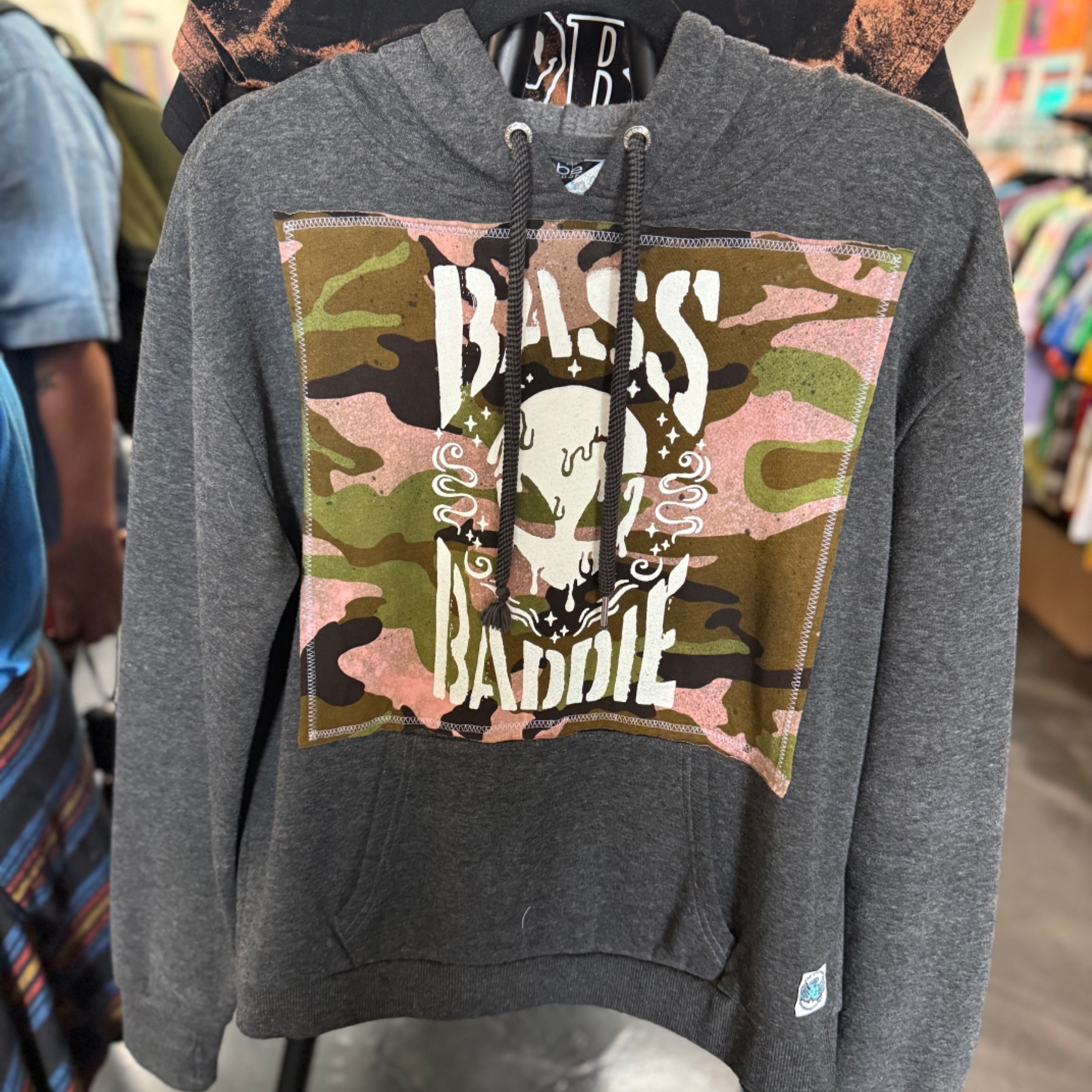 Bass Baddie Camo Hoodie Ascension Society