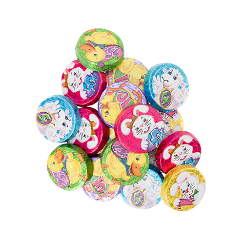 Palmer Easter Bulk Bunny Munny Chocolate Coins 4 lb