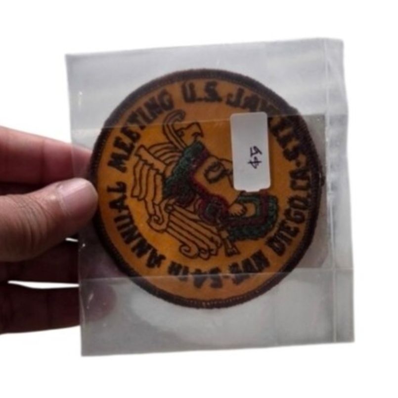 Vintage US Jaycees 54th Annual Meeting San Diego California Patch