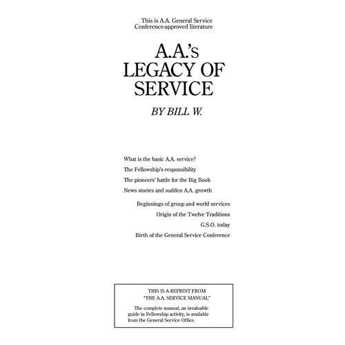 P-44 A.A.’s Legacy of Service