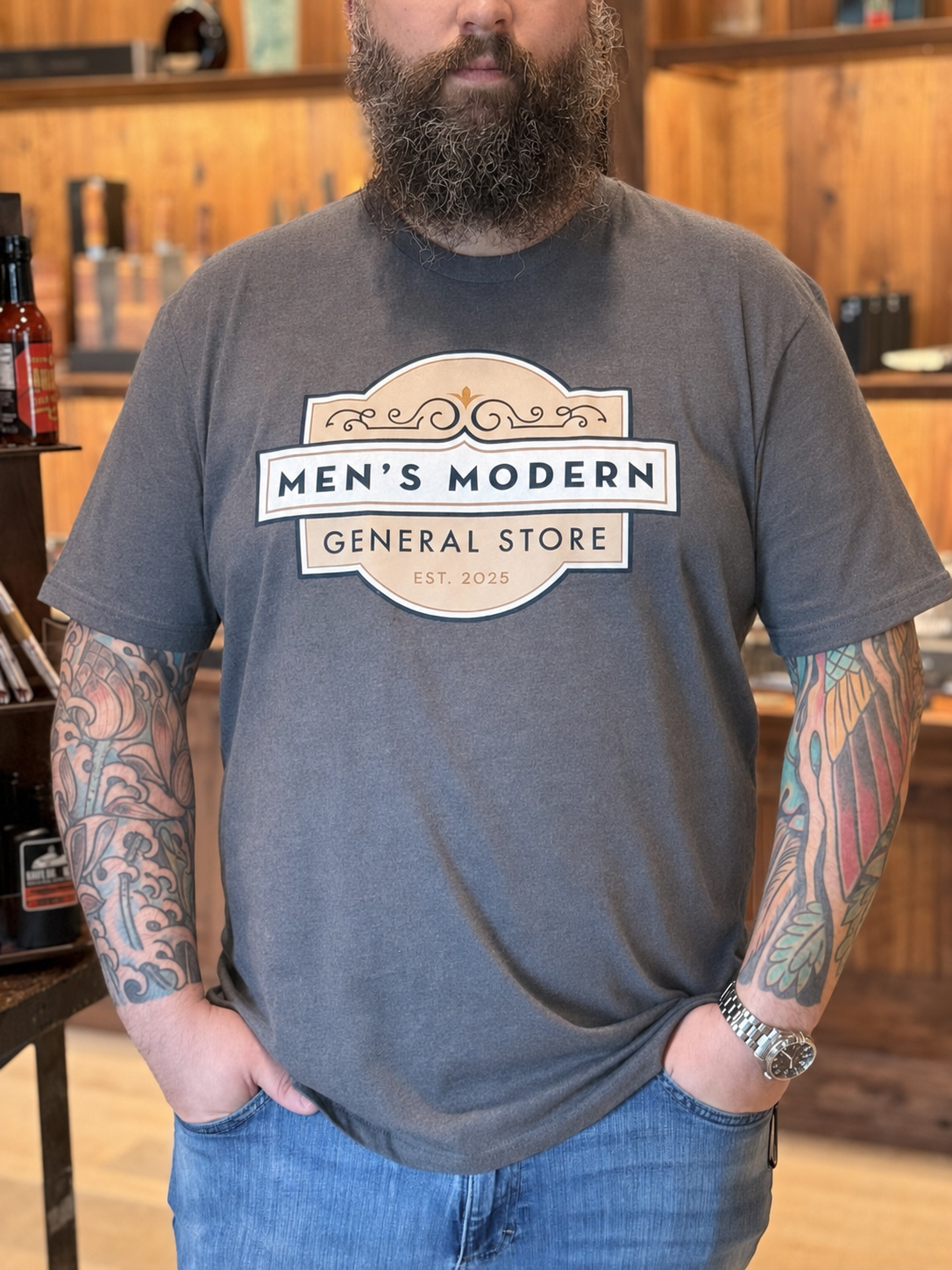 TShirt - Gray MMGS Badge