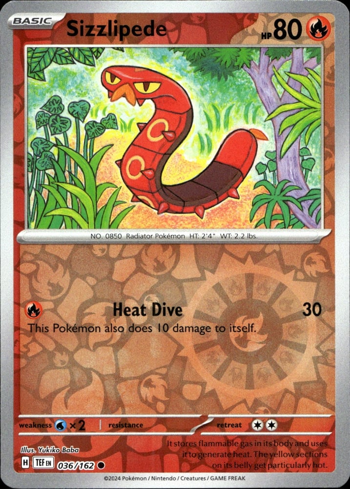 Sizzlipede - SV05 36/162