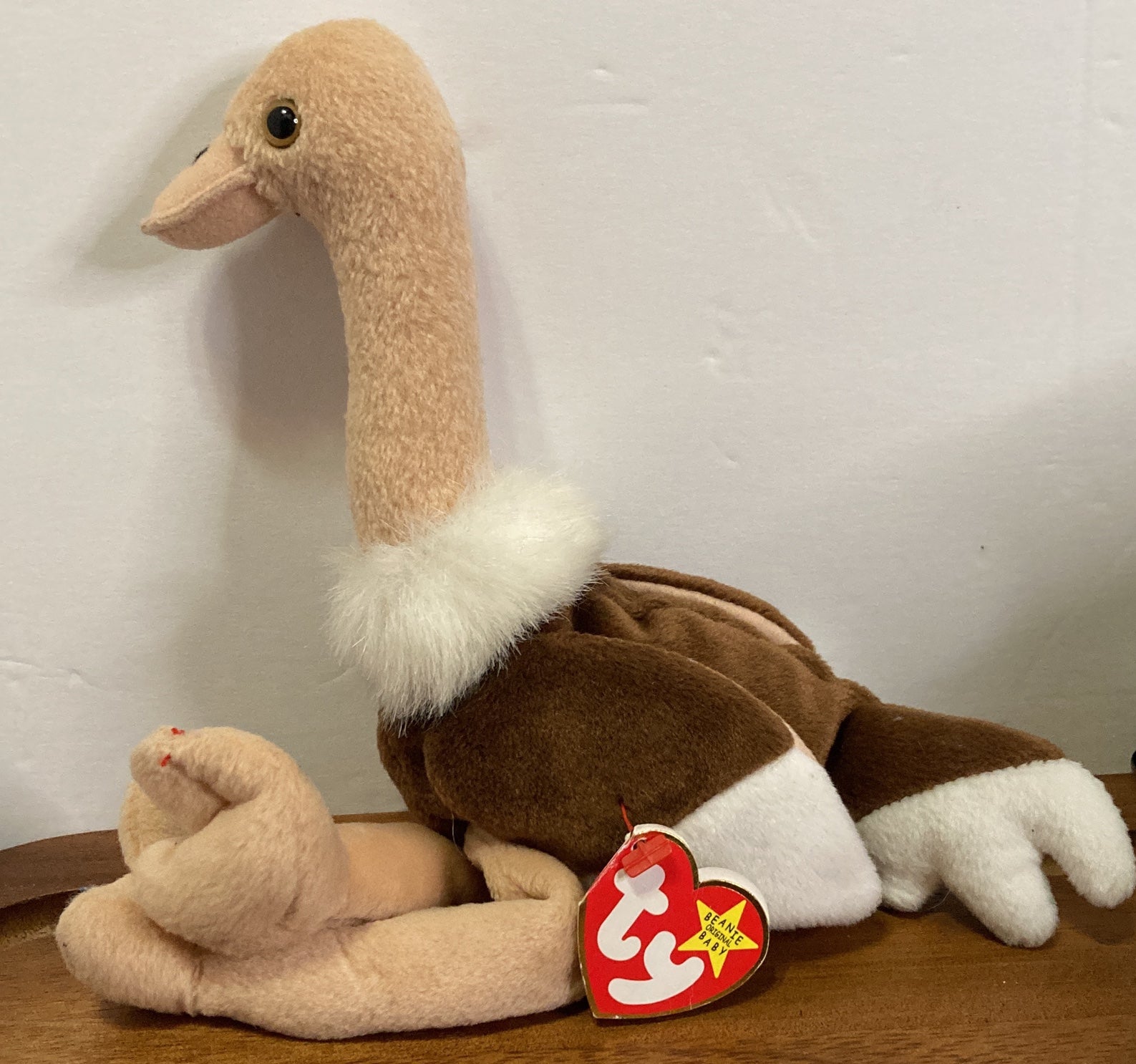 Ty Beanie Babies Stretch The Ostrich