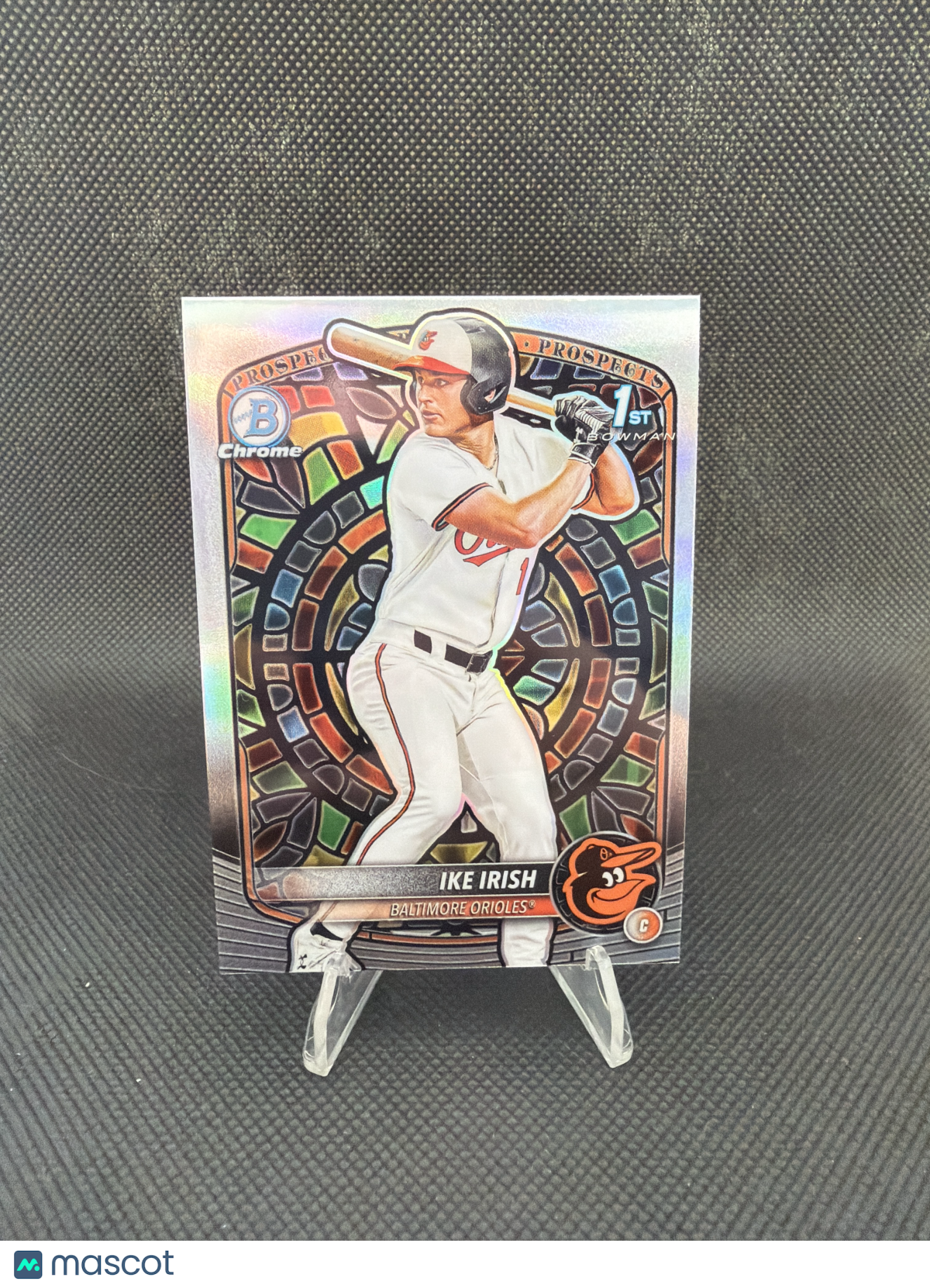 2025 Bowman Draft Chrome Ike Irish Etched In Glass SSP #BDC-16