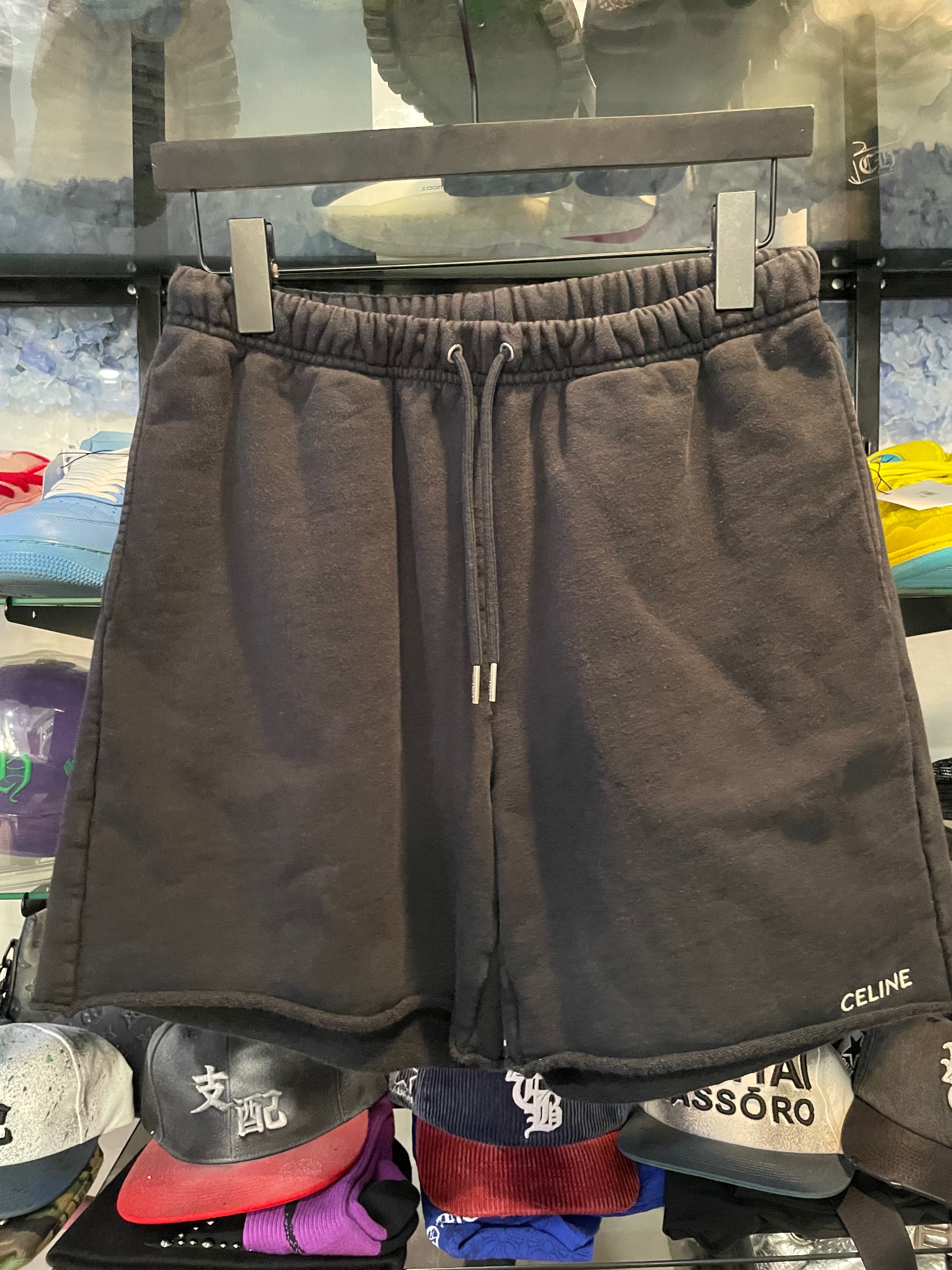 Celine back elastic drawstring sweatshirts size M (used)