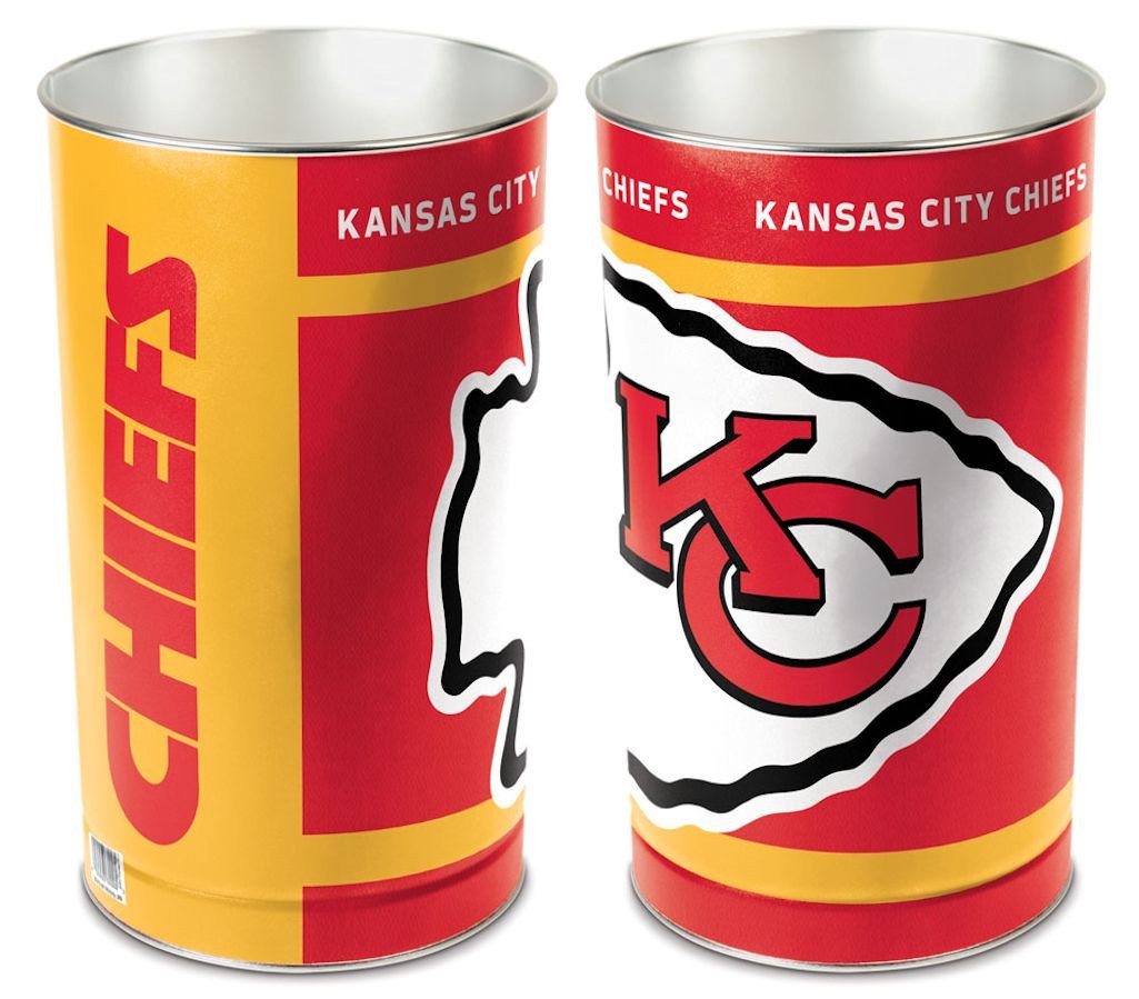 Kansas City Chiefs Wastebasket 15"