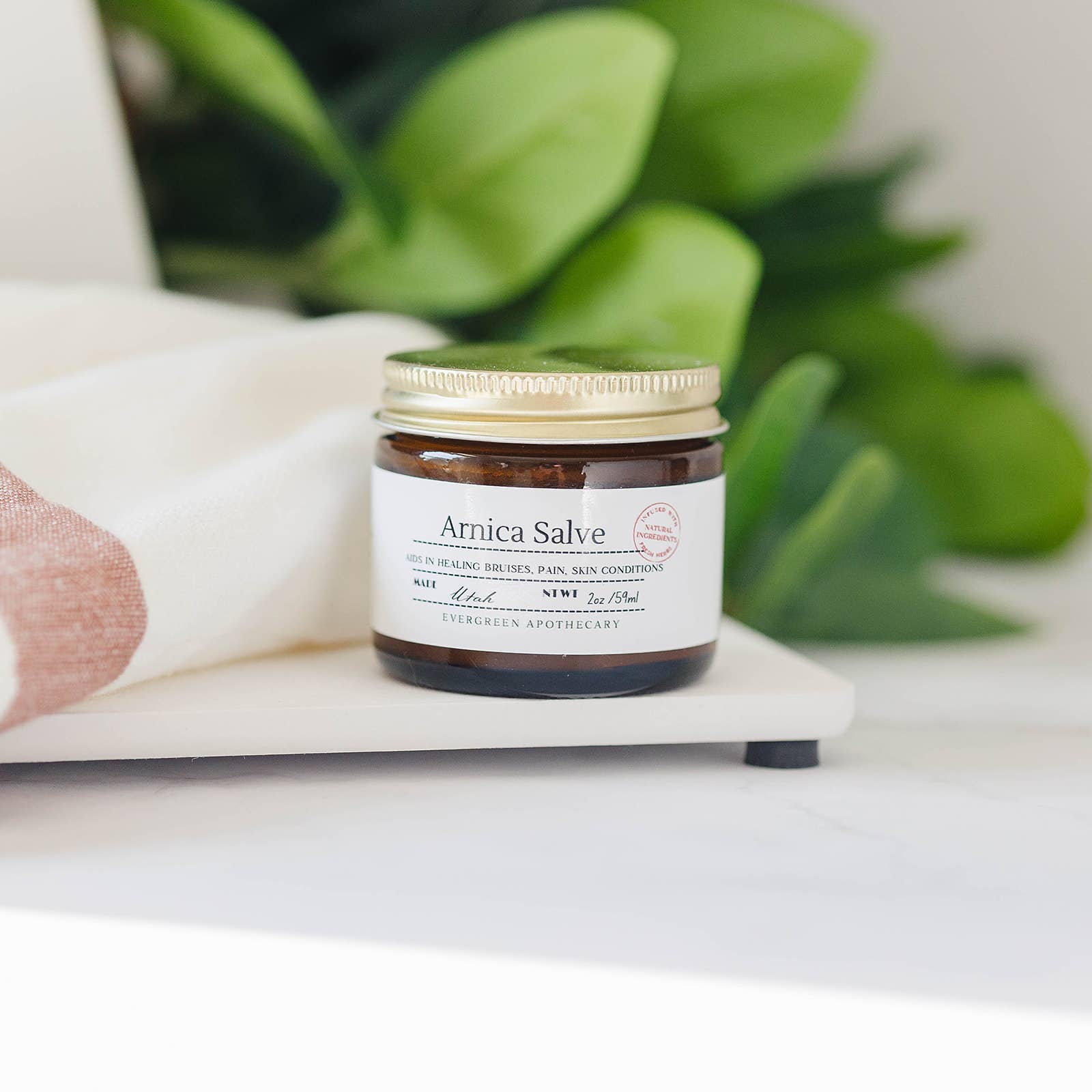 Arnica Salve - Herb Infused Glass Jar