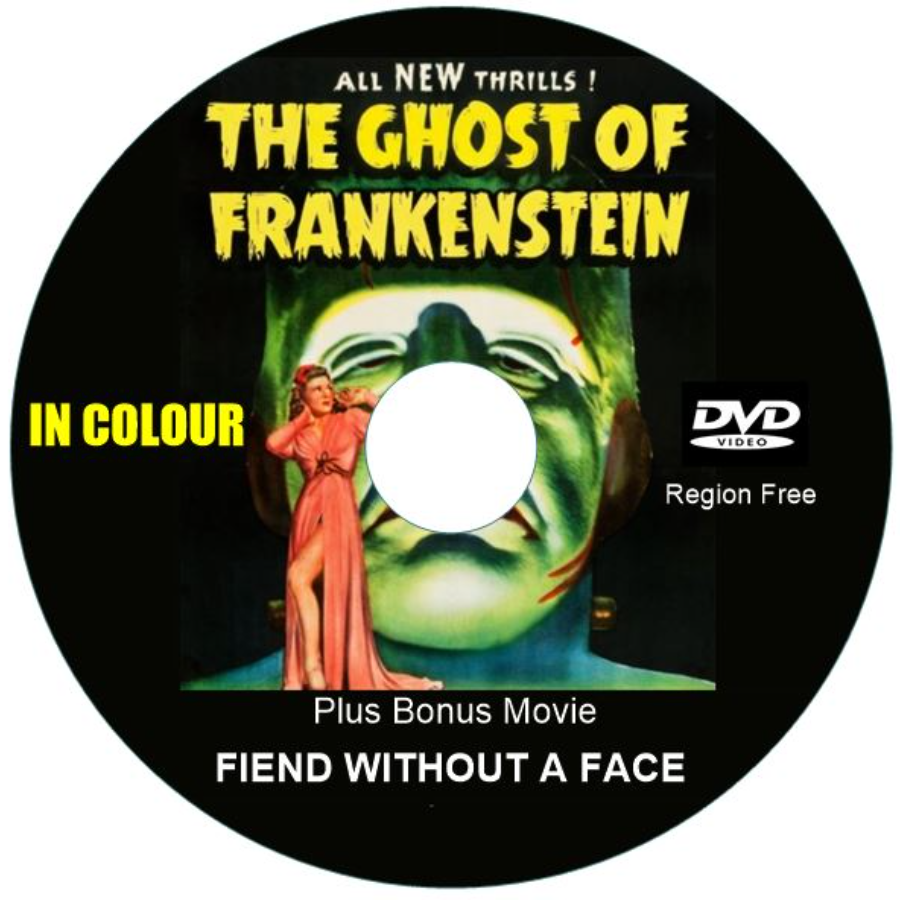 The Ghost of Frankenstein (1942) in Color DVD