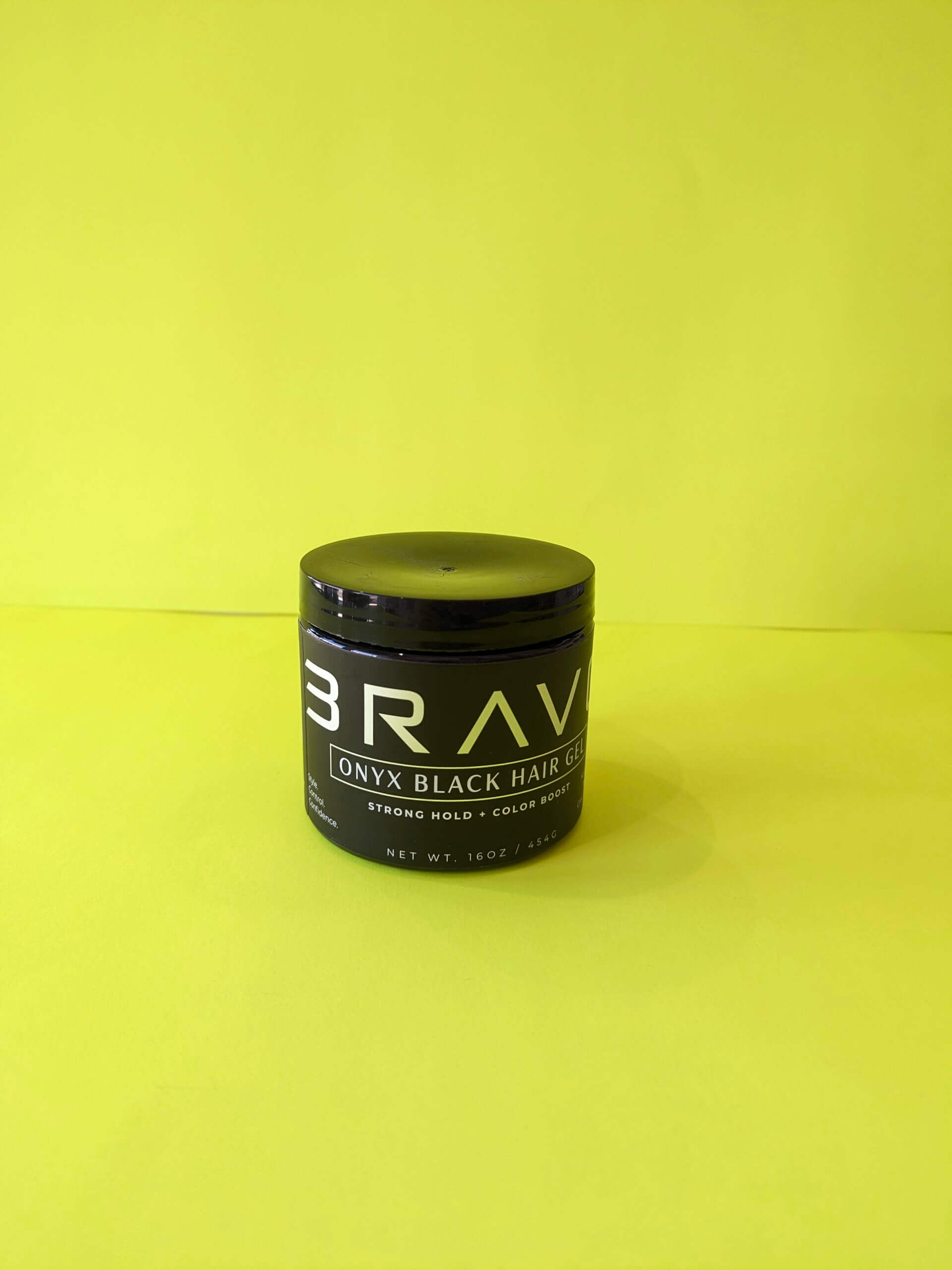 Bravo Onyx Black Hair Gel 16oz
