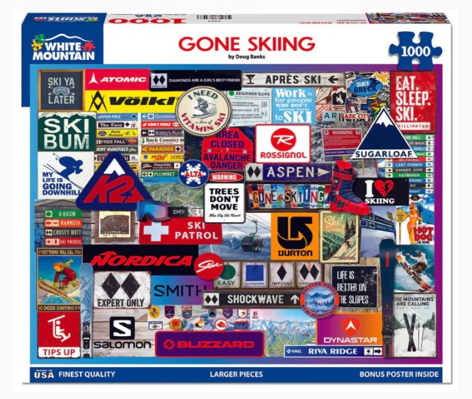 Gone Skiing Puzzle