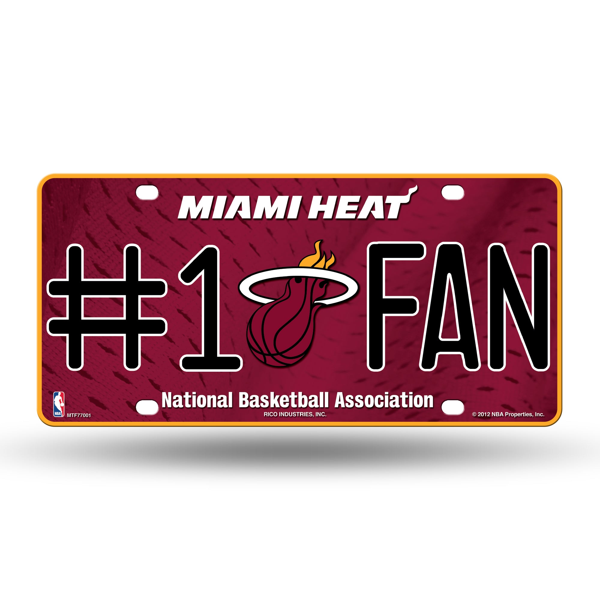 Miami Heat #1 Fan License Plate