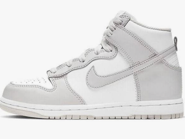 Nike Big Kids' Dunk High Retro 'Vast Grey' Size 7 (new)