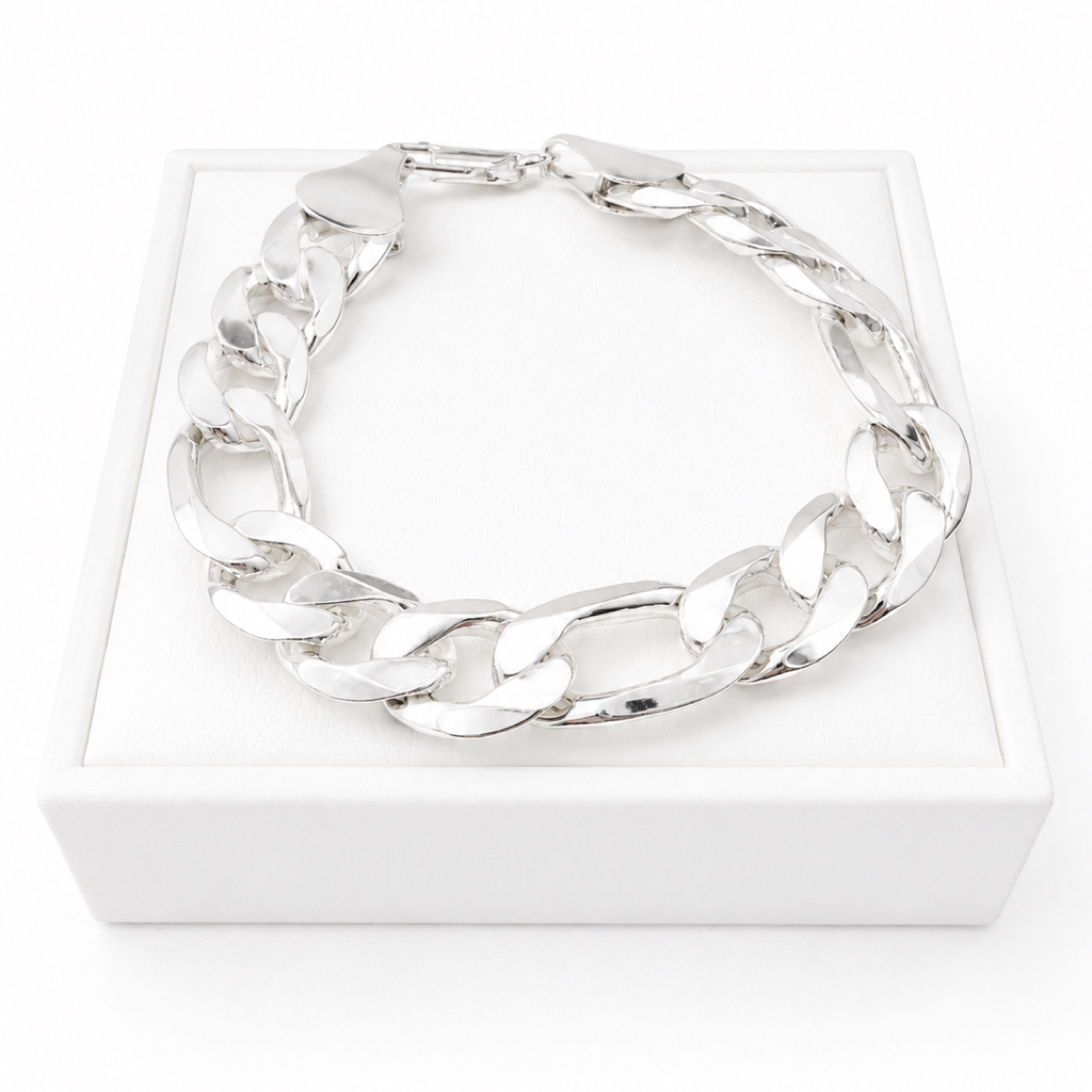 8”  Figaro Bracelet  / 12mm (925)