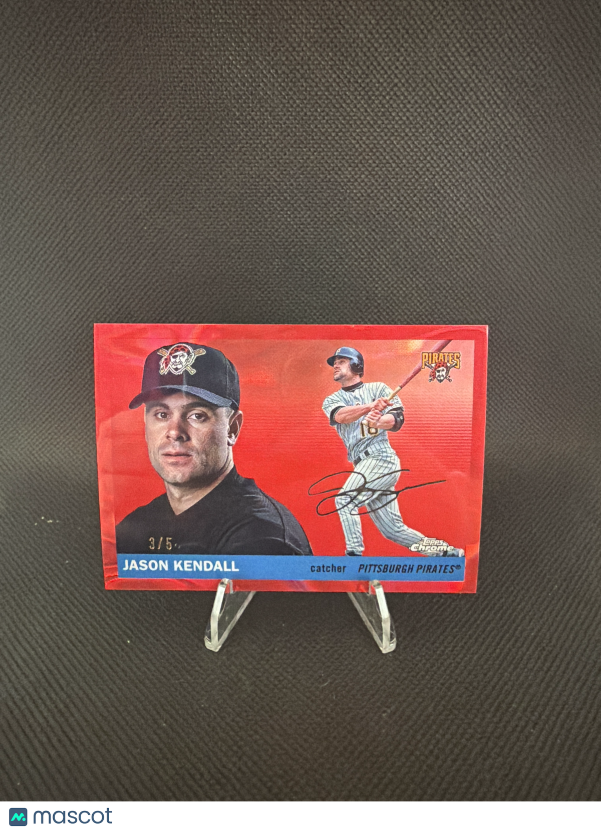 2026 Topps Chrome Platnium Jason Kendall Red Refractor /5