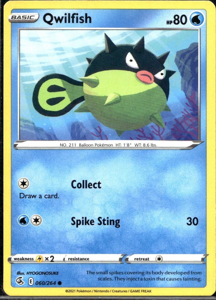 Qwilfish - SWSH8 60/264