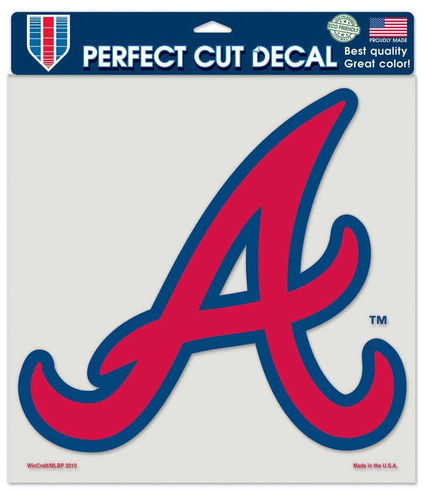 Atlanta Braves Perfect Cut Color Decal 8x8"