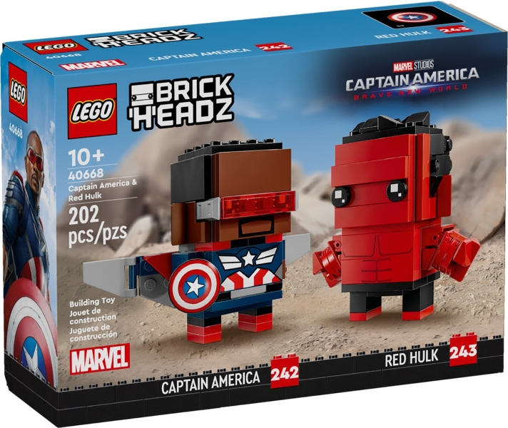 40668 Captain America & Red Hulk