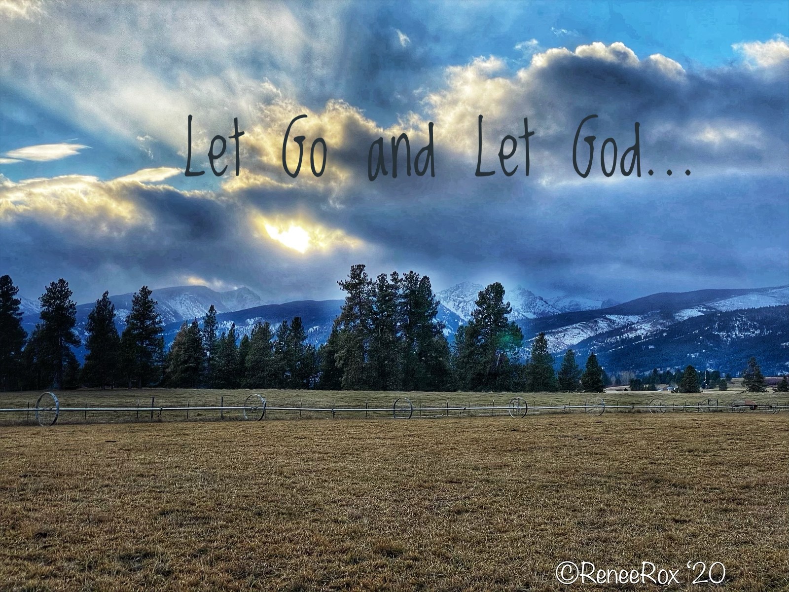 Let Go, and Let God, Victor, MT
