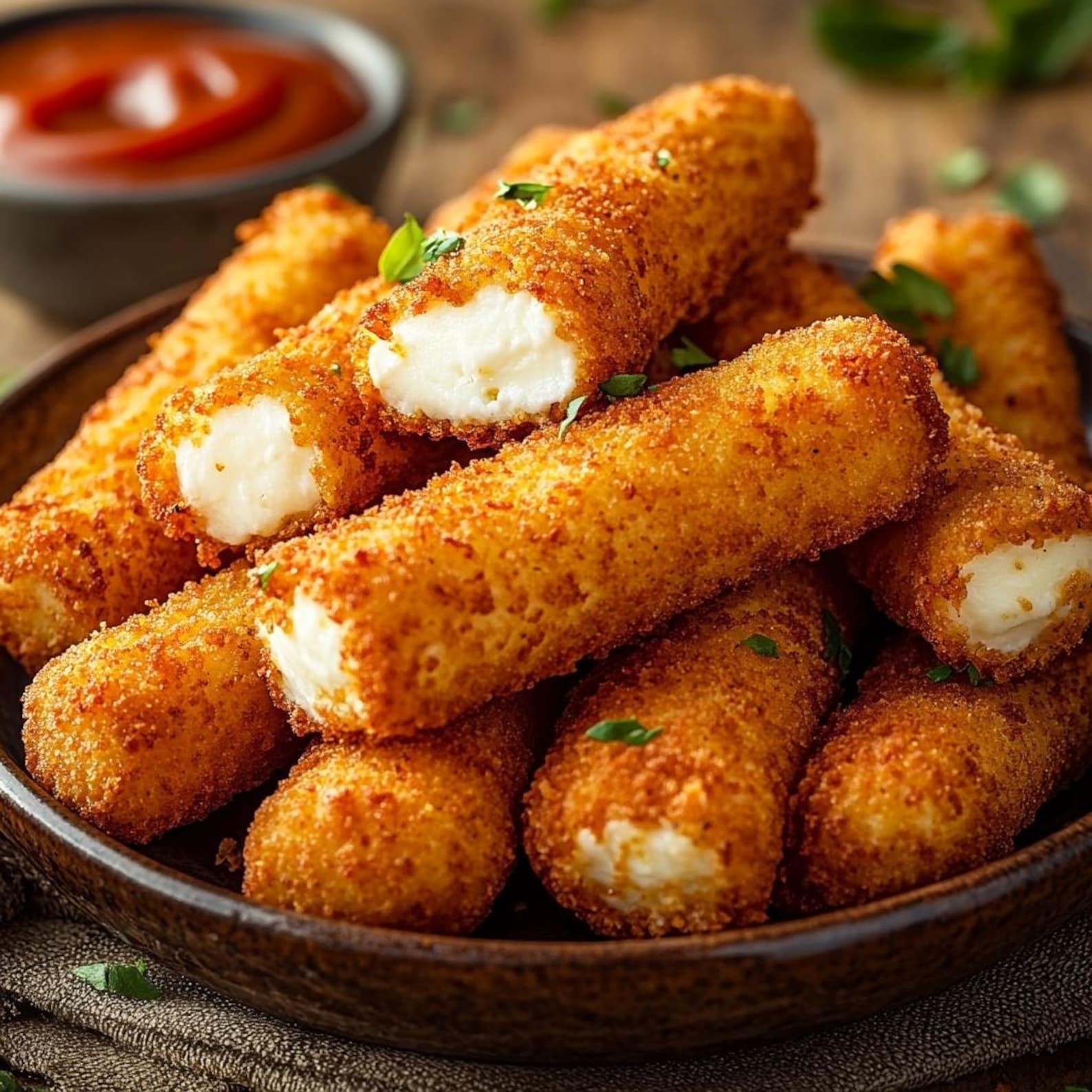 Mozzarella Sticks (4pcs)