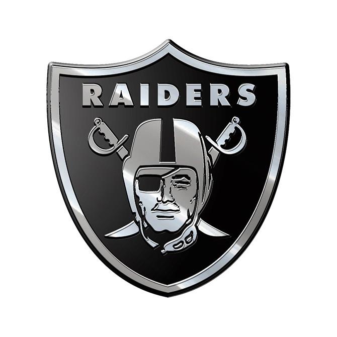 Las Vegas Raiders Premium Metal Auto Emblem