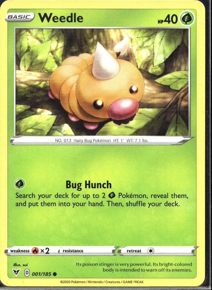 Weedle - SWSH4 1/185