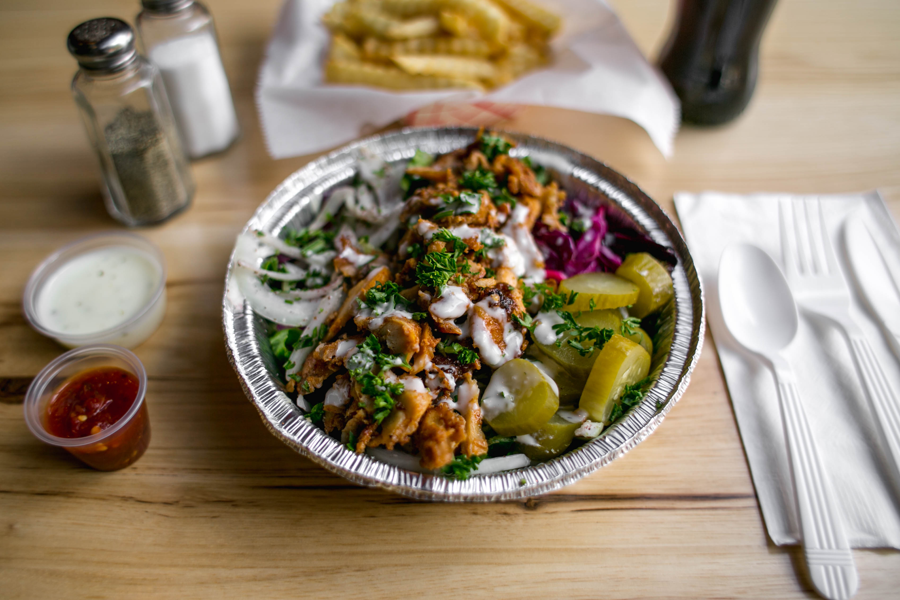 Chicken Shawarma Salad