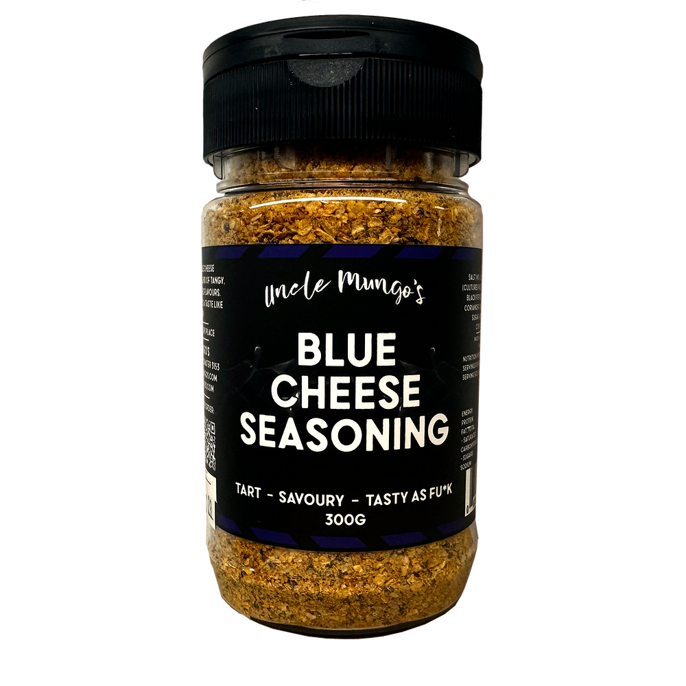 Uncle Mungo’s Blue Cheese Wing Dust – Tangy & Savoury Seasoning Blend