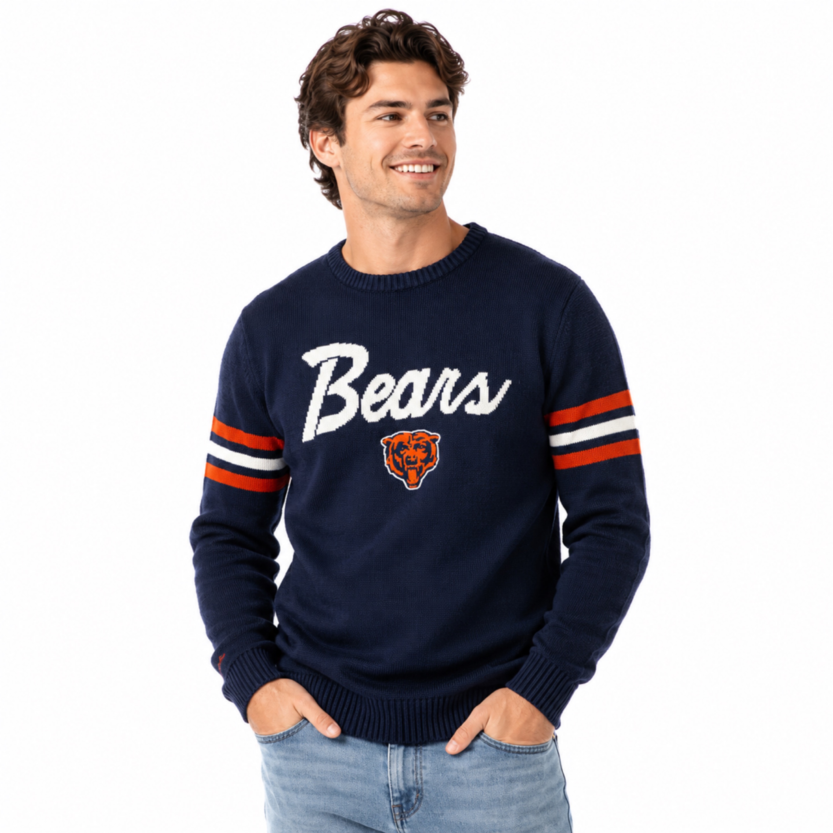 Chicago Bears Head Coach Mitchell and Ness Sweater