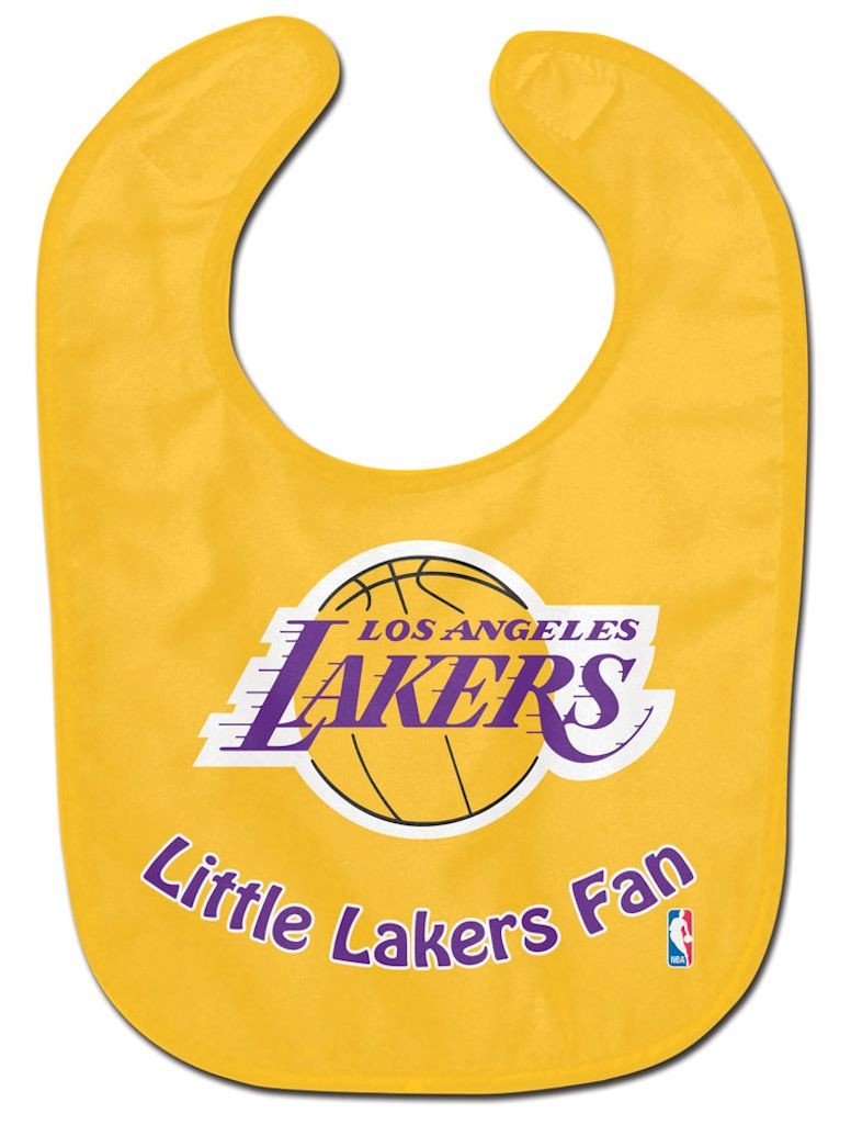 Los Angeles Lakers All Pro Little Fan Baby Bib