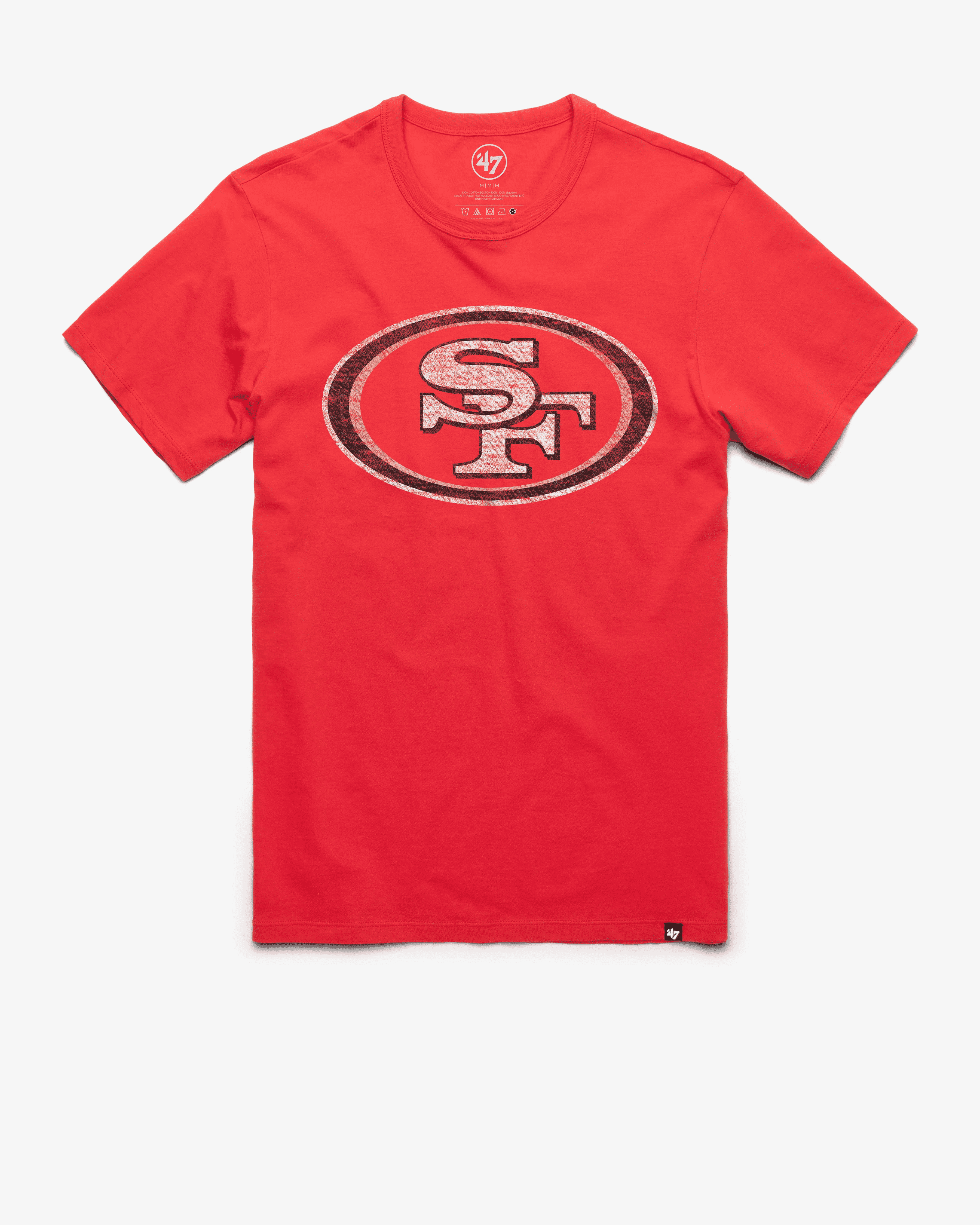 San Francisco 49ers Red Union Arch '47Brand Premier Shirt