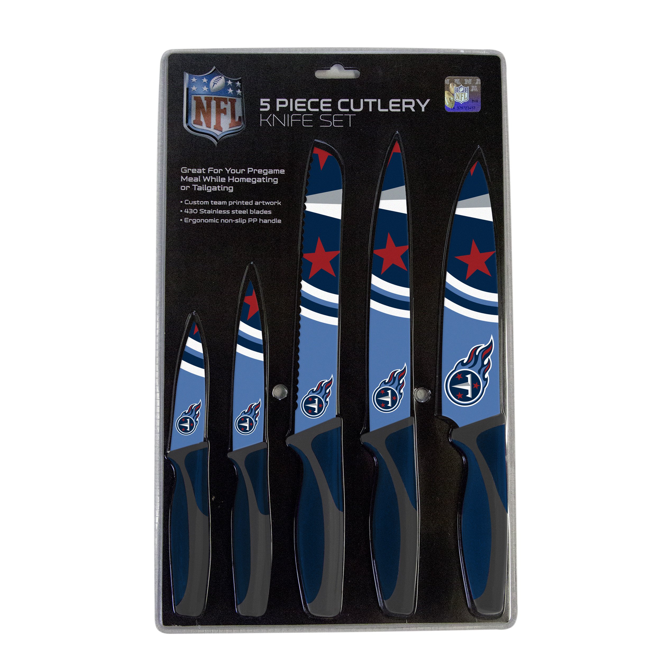 Tennessee Titans Kitchen Knife Set - 5 Pack