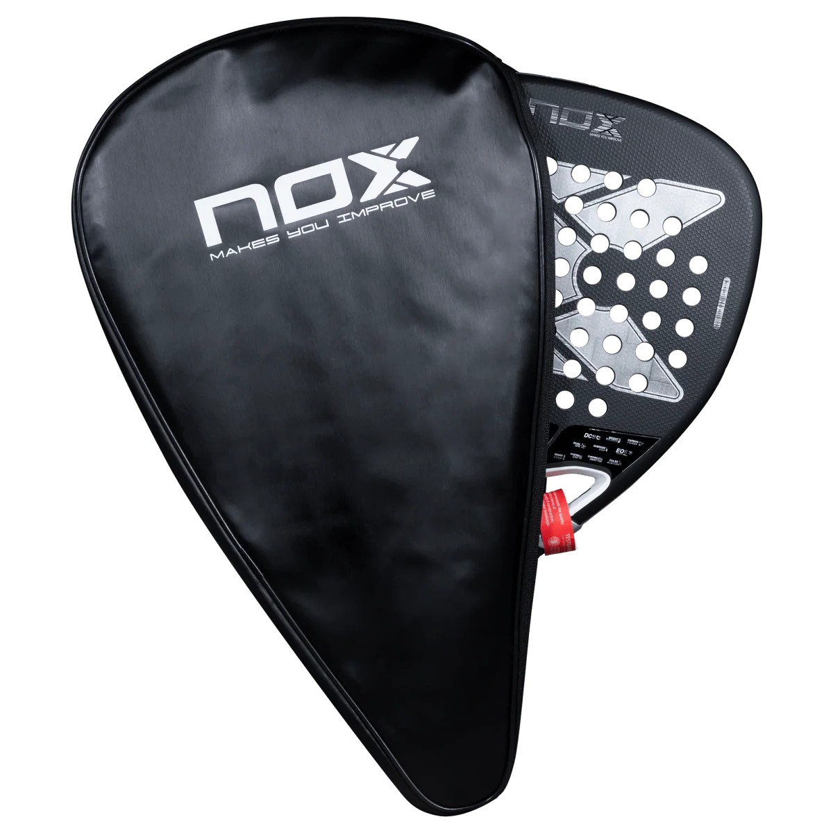 NOX Luxury Leather Fundalux Padel Racket Case – image 2