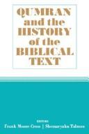 Cover of Qumran and the History of the Biblical Text