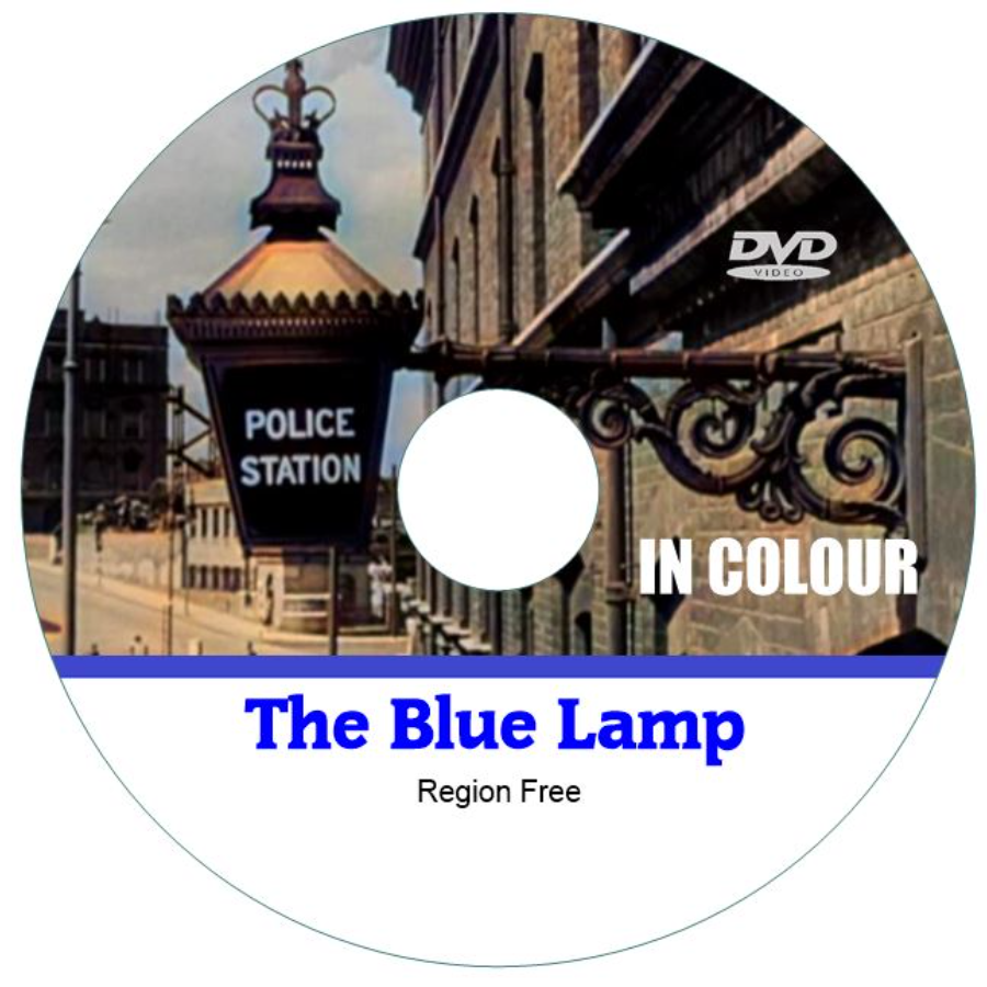 The Blue Lamp (1950) in Color DVD