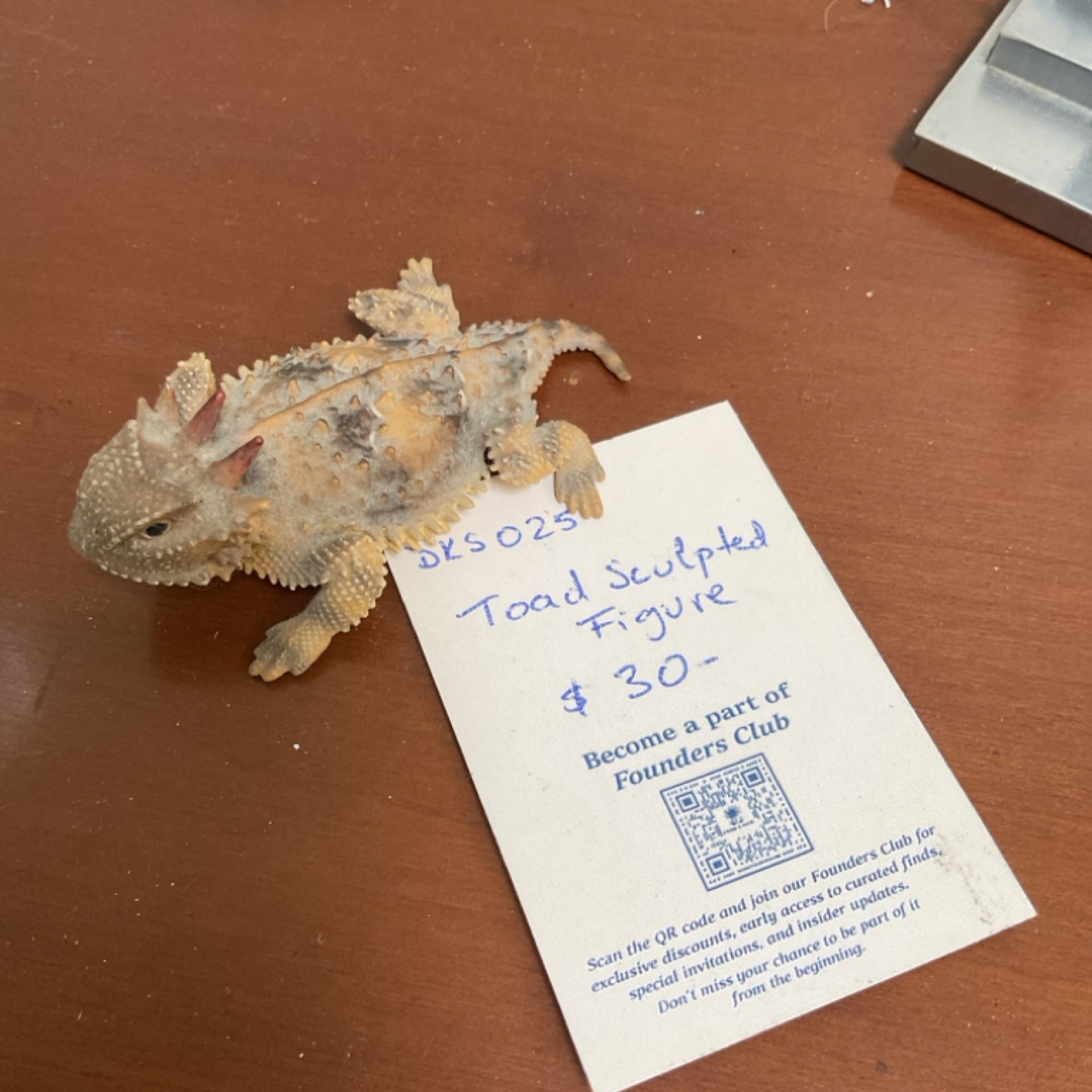 Toad Sculpted Figure