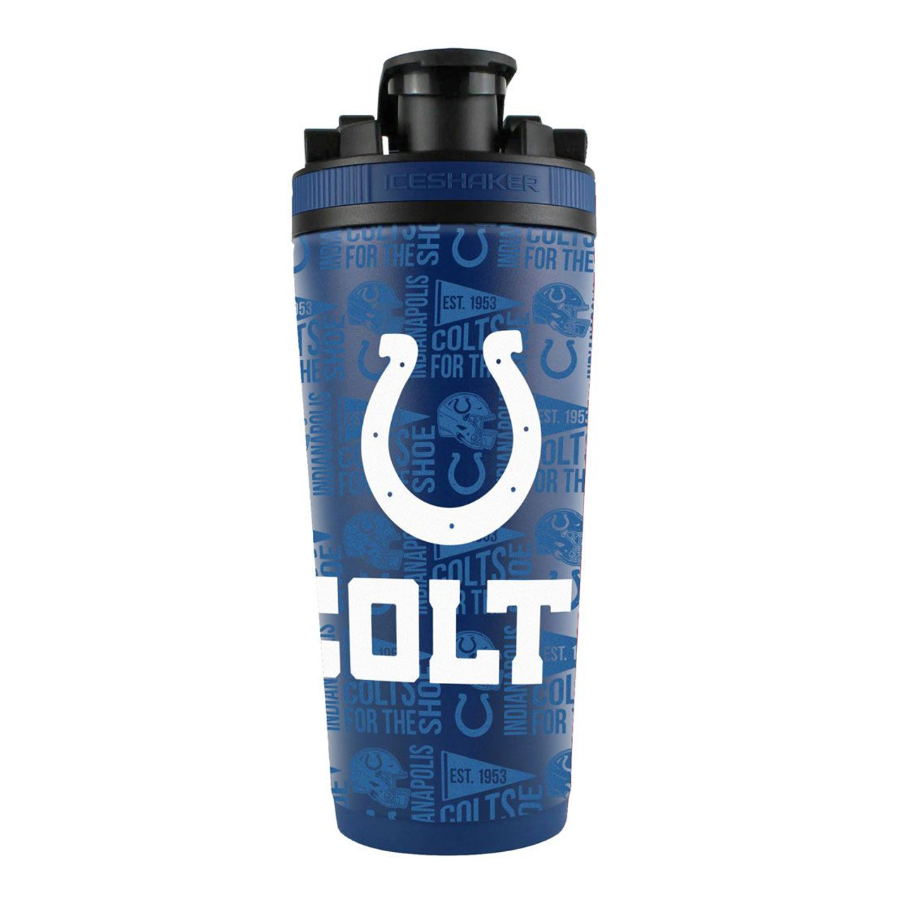 Indianapolis Colts 4D Stainless Steel Ice Shaker 26oz