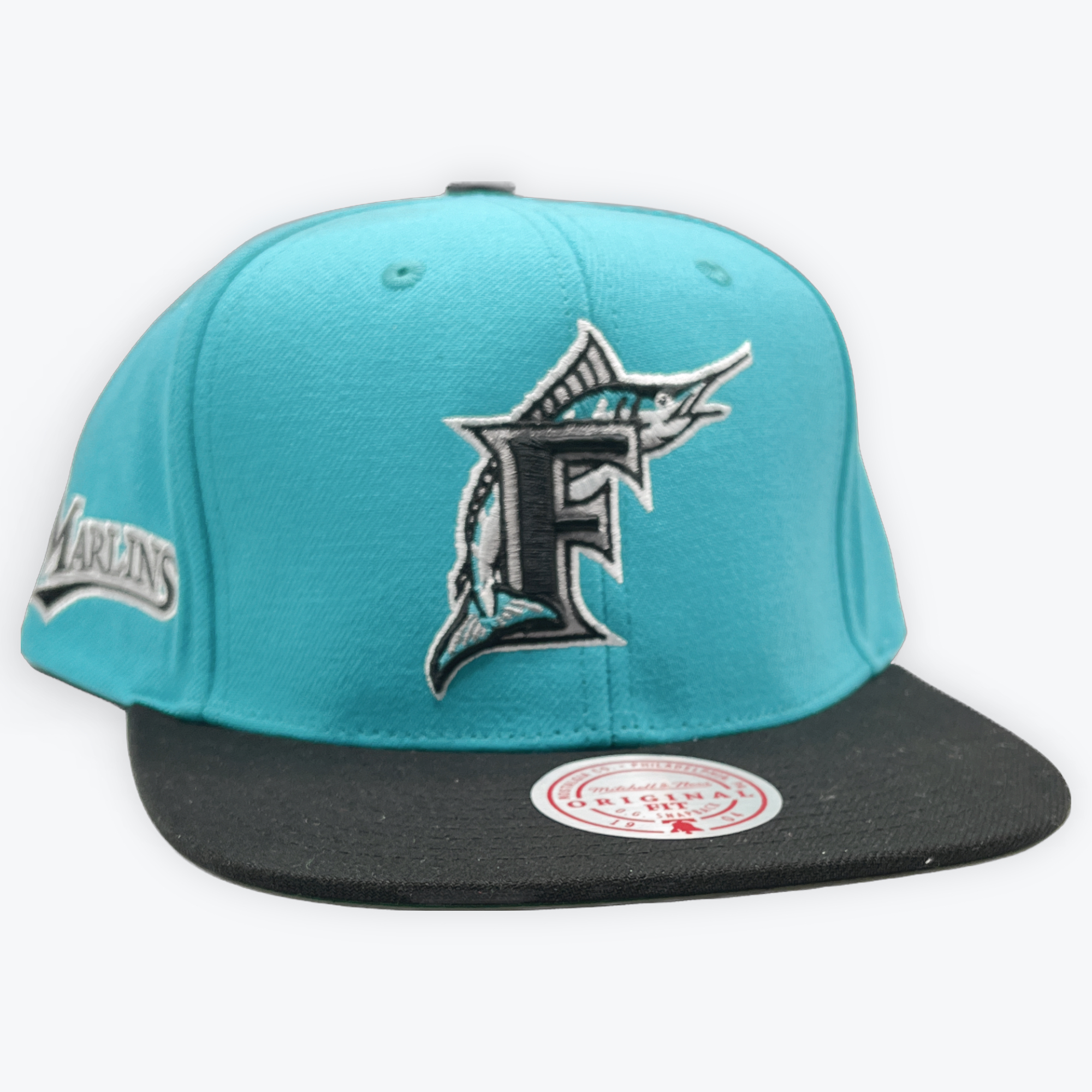 Florida Marlins Retro Mitchell and Ness Snapback Hat