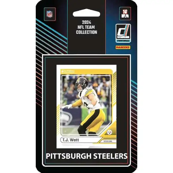 Pittsburgh Steelers 2024 Donruss Football Team Set