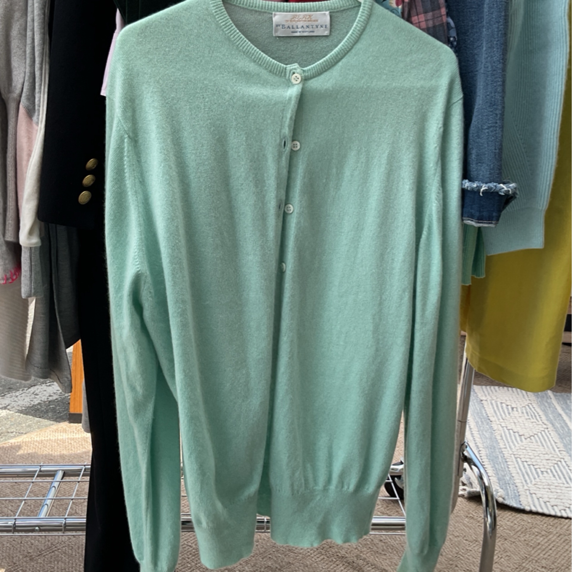 Turquoise Cardigan