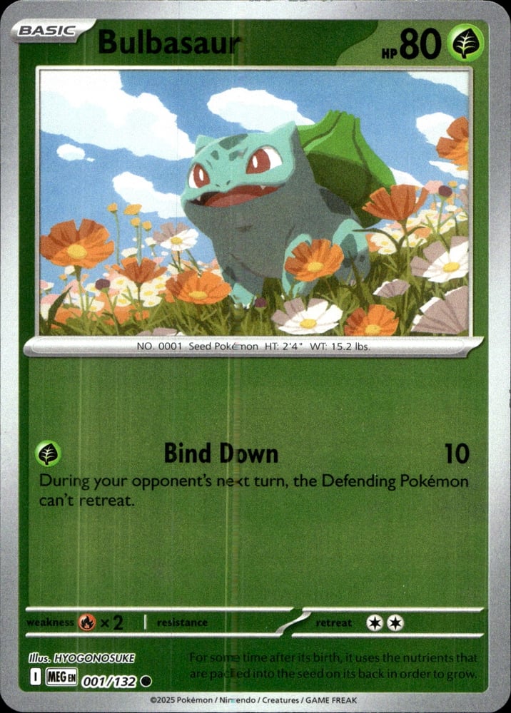Bulbasaur - ME01 1/132