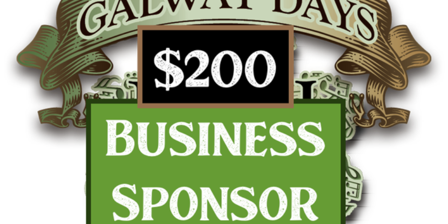 Galway Days $200 Business Sponsor