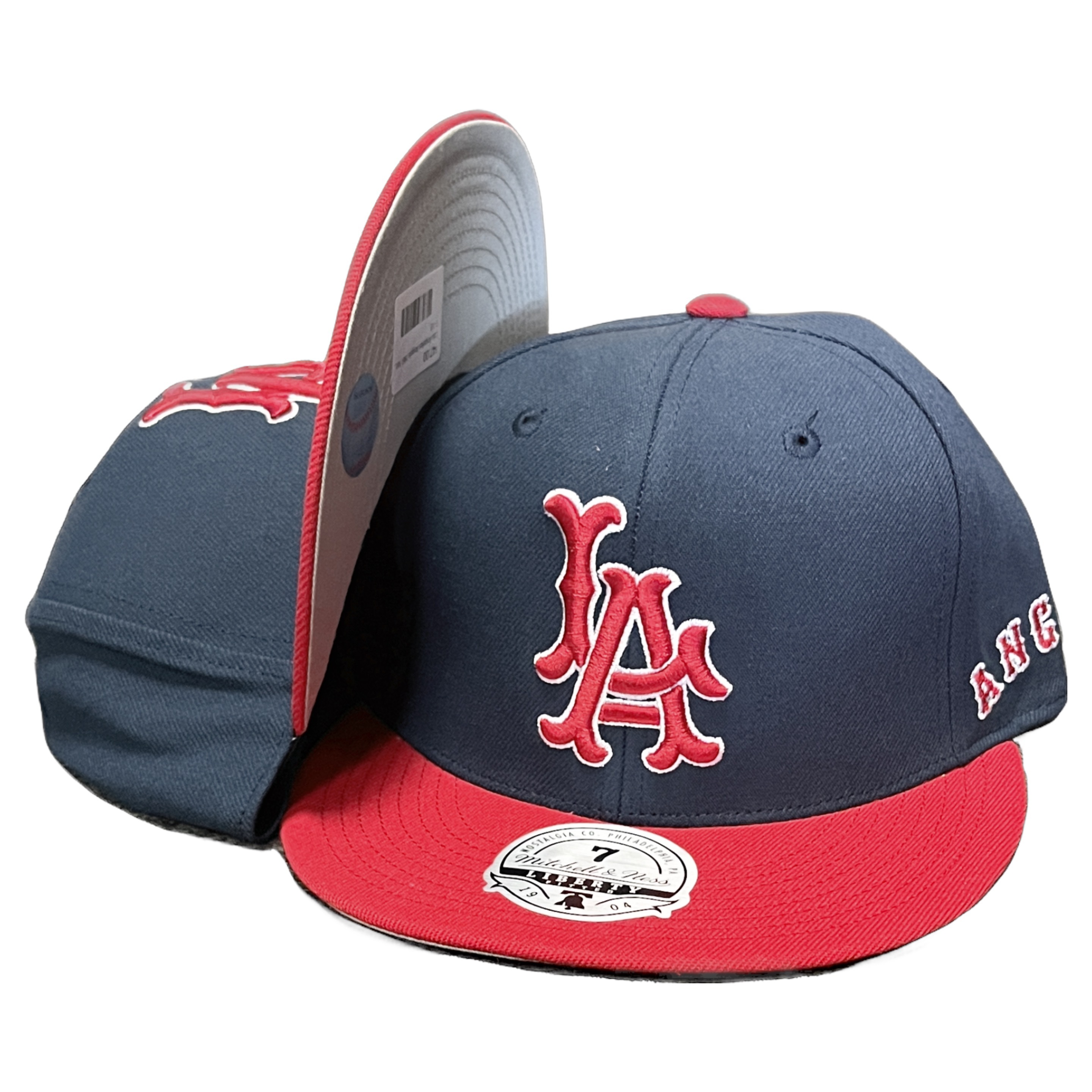 Los Angeles Angels 1961 Mitchell and Ness Homefield Cooperstown Fitted Hat