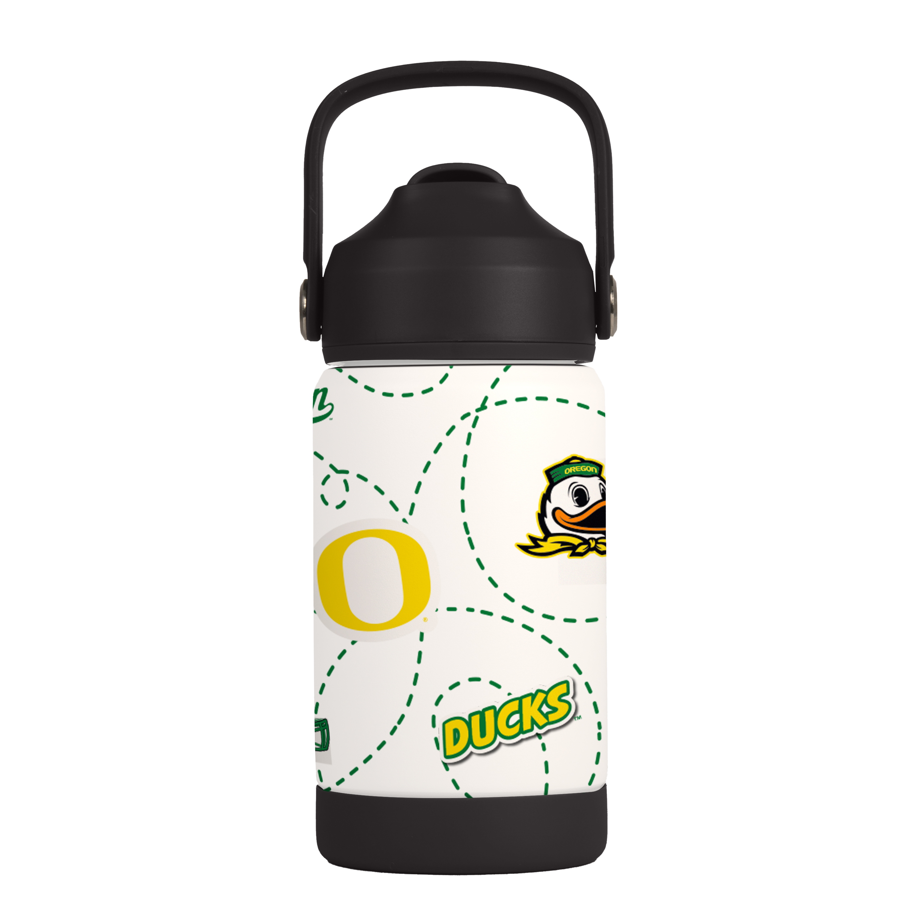 Oregon Ducks Kids Stainless Steel Mascot Bottle 12oz