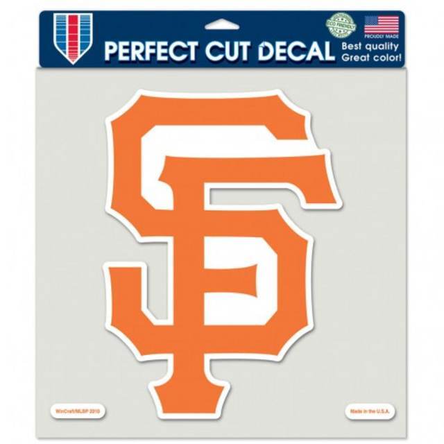 San Francisco Giants Perfect Cut Decal 8x8"
